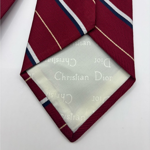 Vintage 70's Christian Dior Paris New York Tie - Picture 5 of 5